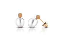 Earrings Lelune Woman in Rose Gold Perla LLEA4489.5